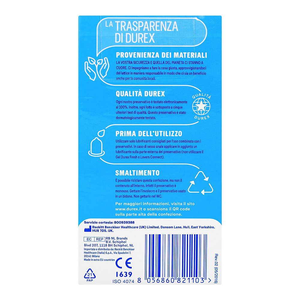 Durex Jeans Large Easy On Condoms, 10-Pack - wellkart