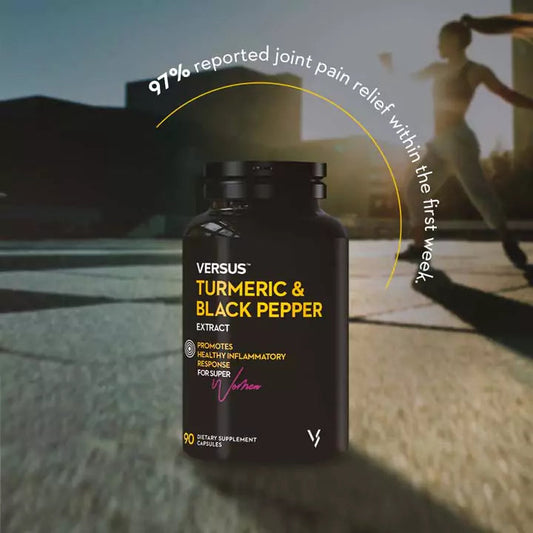 VERSUS Turmeric & Black Pepper 90 Capsules SkinStash