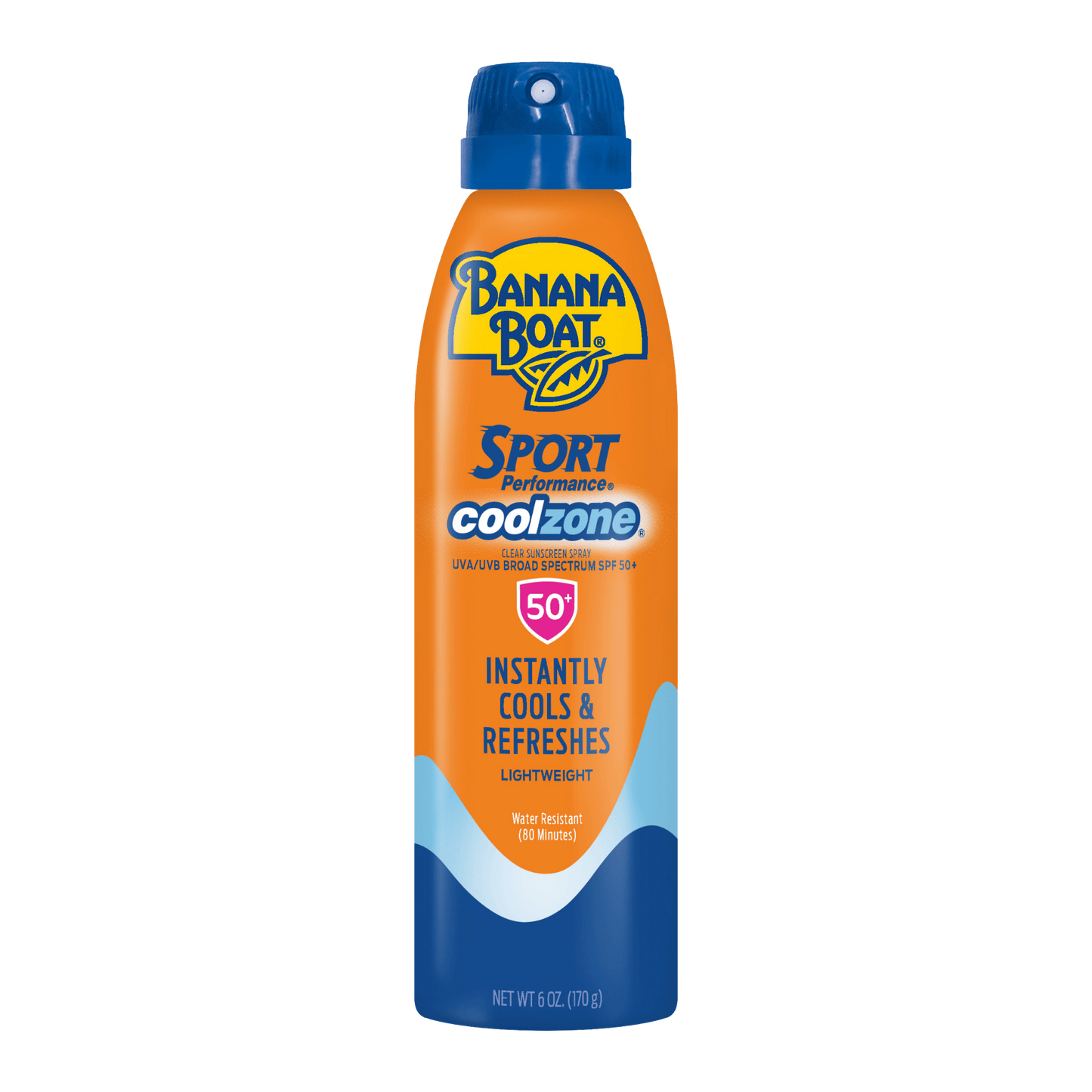 Banana Boat Sport Cool Zone Sunscreen Spray SPF 50 (170ml) BANANA BOAT