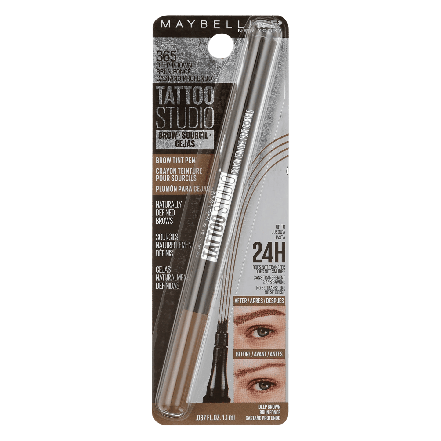 Maybelline Tattoo Studio Brow Tint Pen 24H (1.1ml) SkinStash