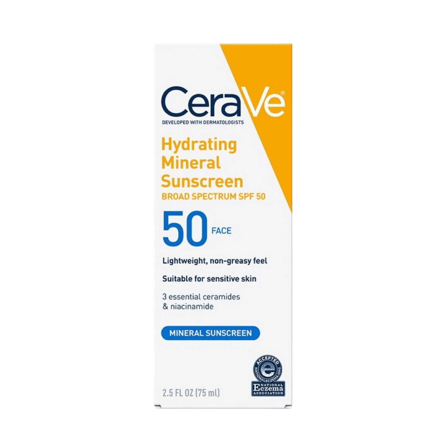 CeraVe Hydrating Mineral Sunscreen Face SkinStash