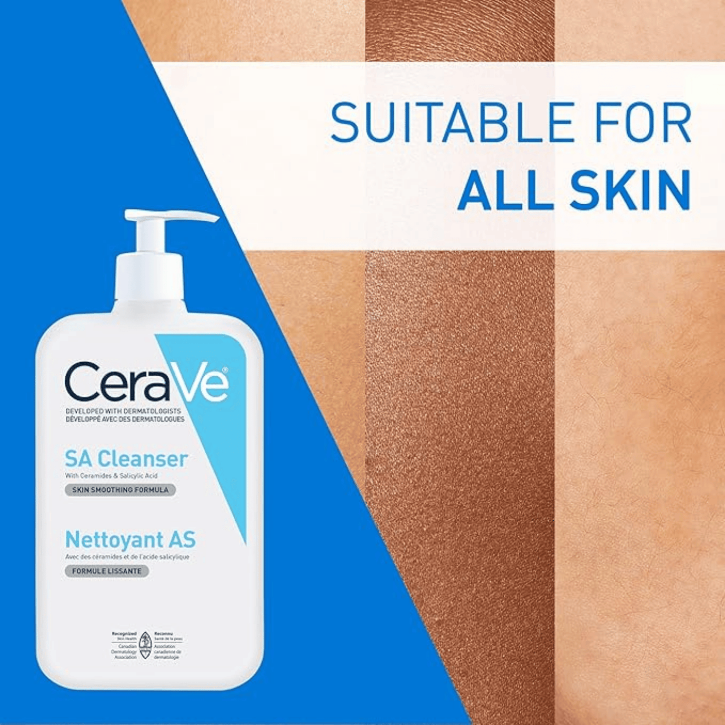 CeraVe Salicylic Acid Cleanser (237ml) SkinStash