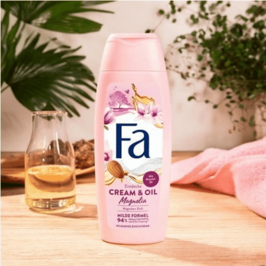Fa Indulge Cream & Oil Magnolia Scent Shower Cream (250 ml) - wellkart