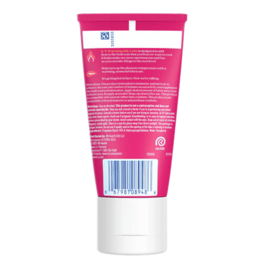 K-Y Warming Jelly Turn Up Heat Personal Lubricant (141 g) SkinStash