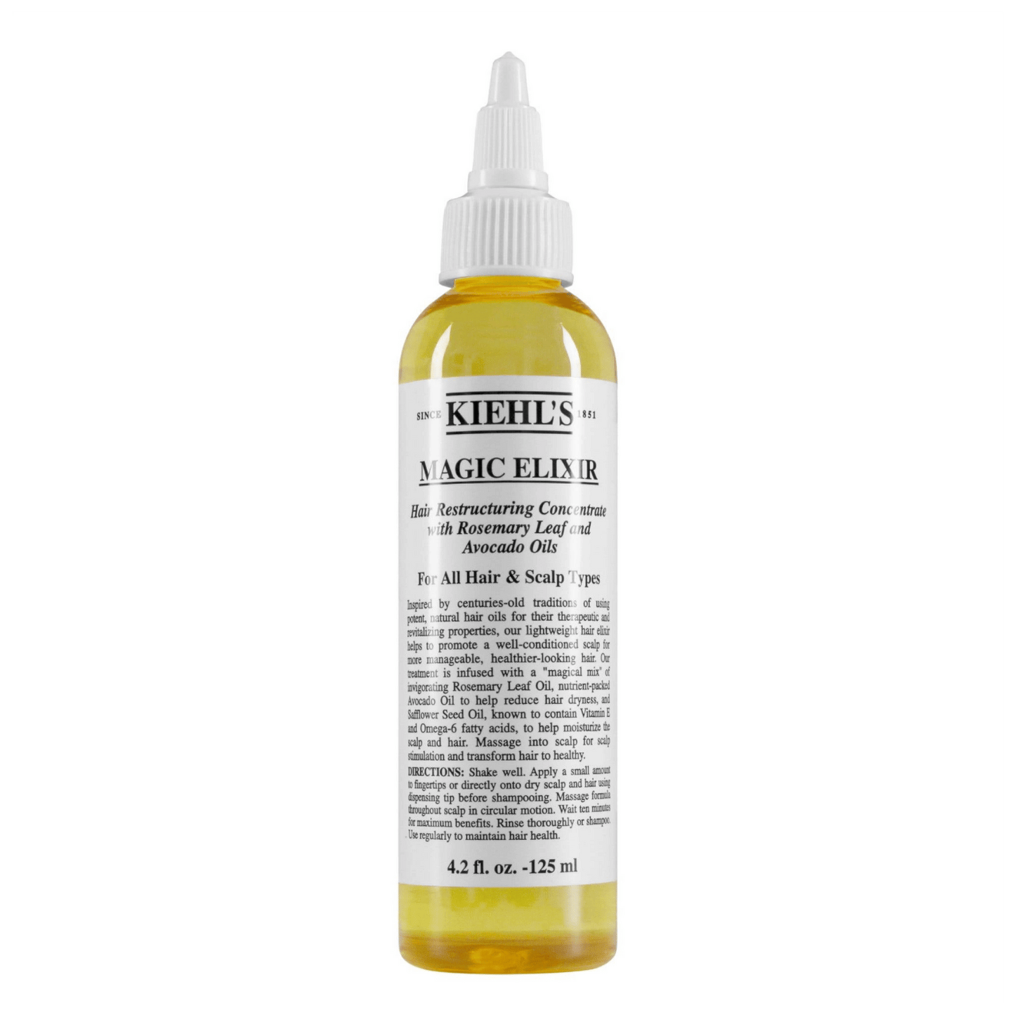Kiehl's Magic Elixir with Rosemary Leaf and Avocado Oils (125ml) SkinStash