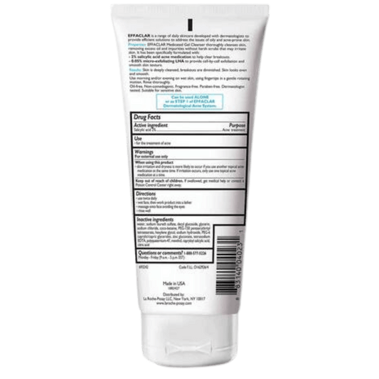 La Roche-Posay Effaclar Acne Face Cleanser with Salicylic Acid (200 ml) SkinStash