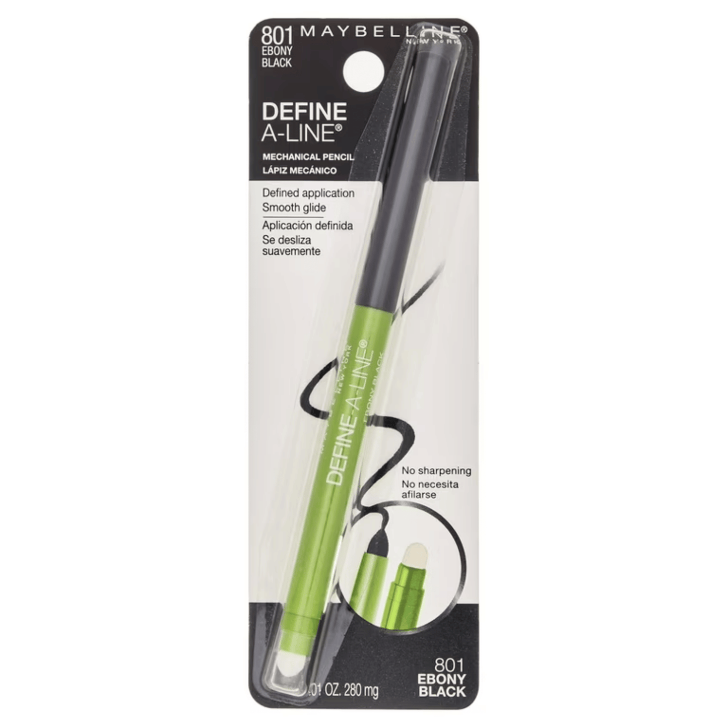 Maybelline Define A-line Mechanical Pencil (280 mg) SkinStash