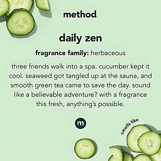 Method Body Aluminum Free Deodorant Daily Zen (75g) SkinStash