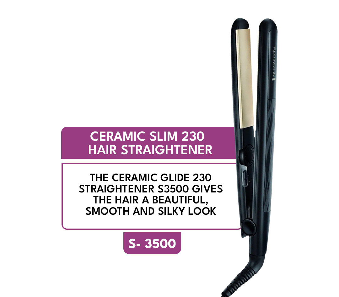 Remington - Ceramic Slim 230 Hair Straightener S3500 - wellkart