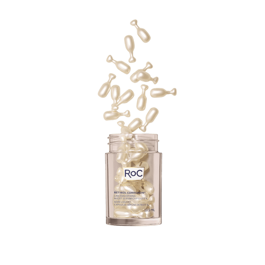 RoC Retinol Correxion Line Smoothing Night Serum Capsules (10.5ml) SkinStash