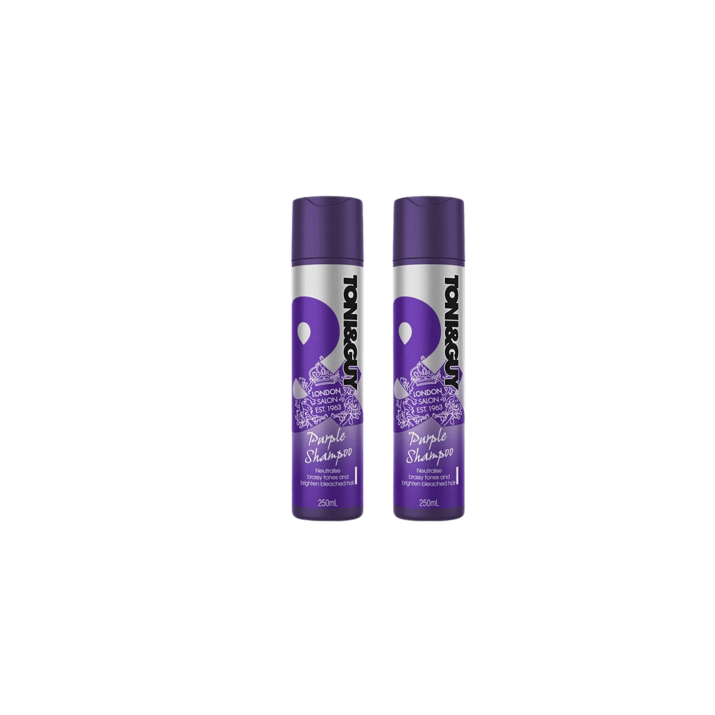 Toni & Guy Brighten Bleached Purple Shampoo (250ml) - wellkart