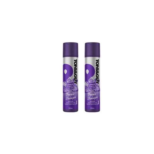 Toni & Guy Brighten Bleached Purple Shampoo (250ml) - wellkart