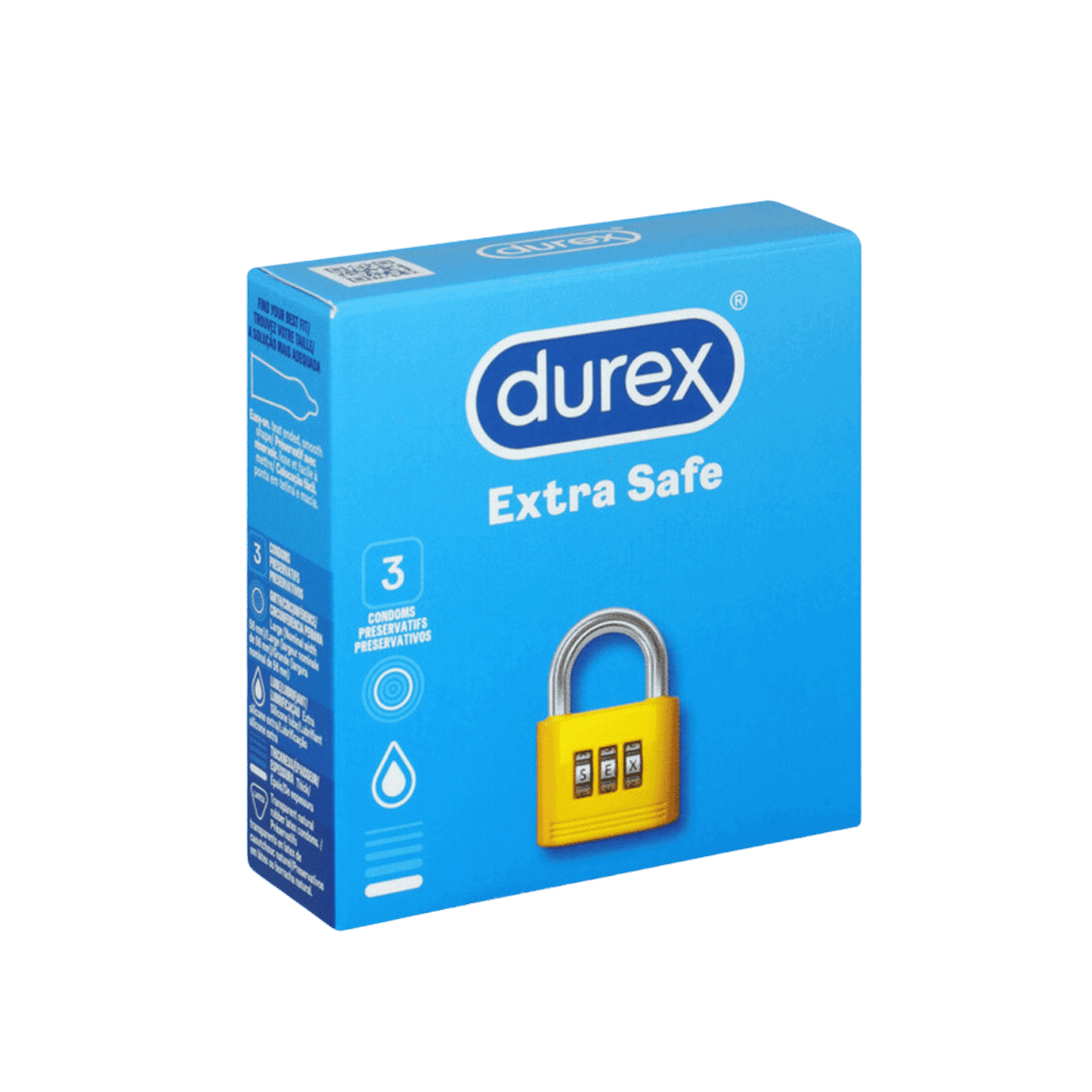Durex Extra Safe (3 Condoms) - wellkart