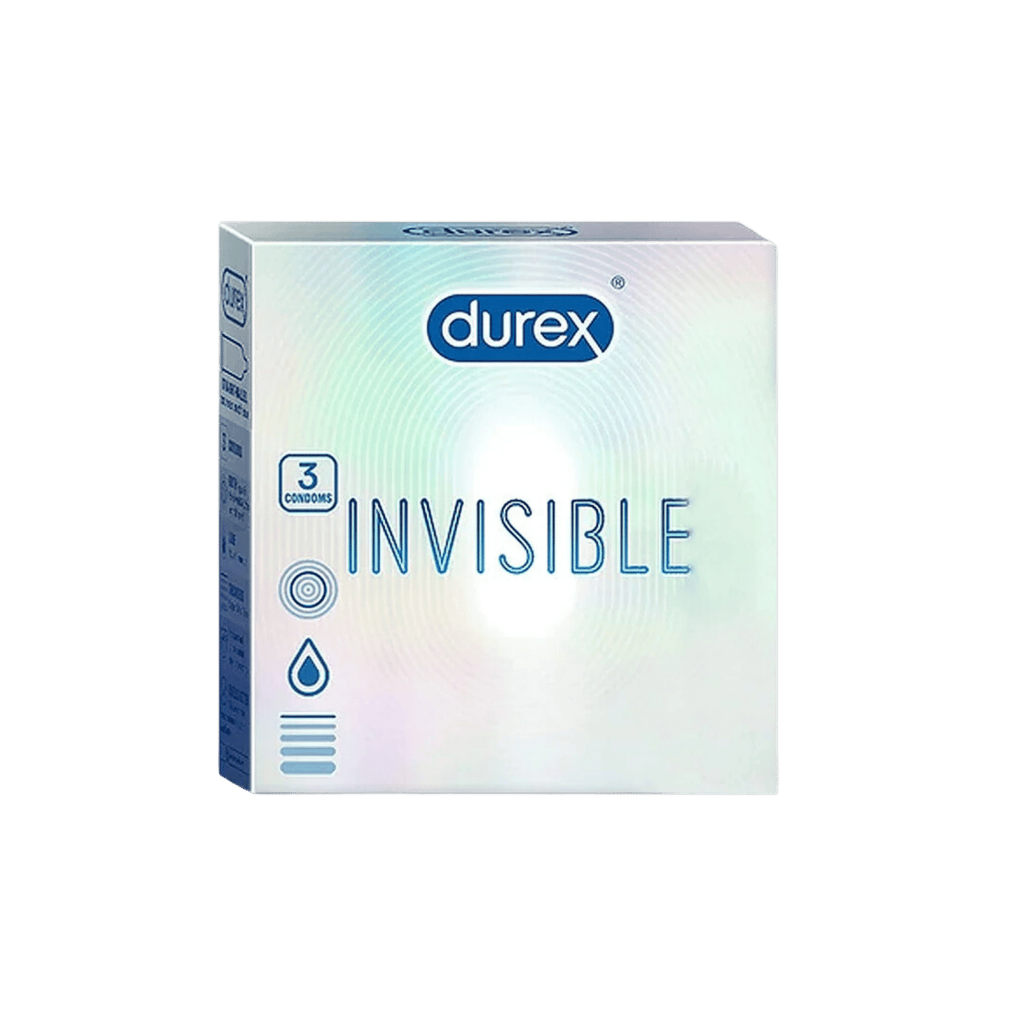Durex Invisible Extra Thin (3 Condoms) - wellkart