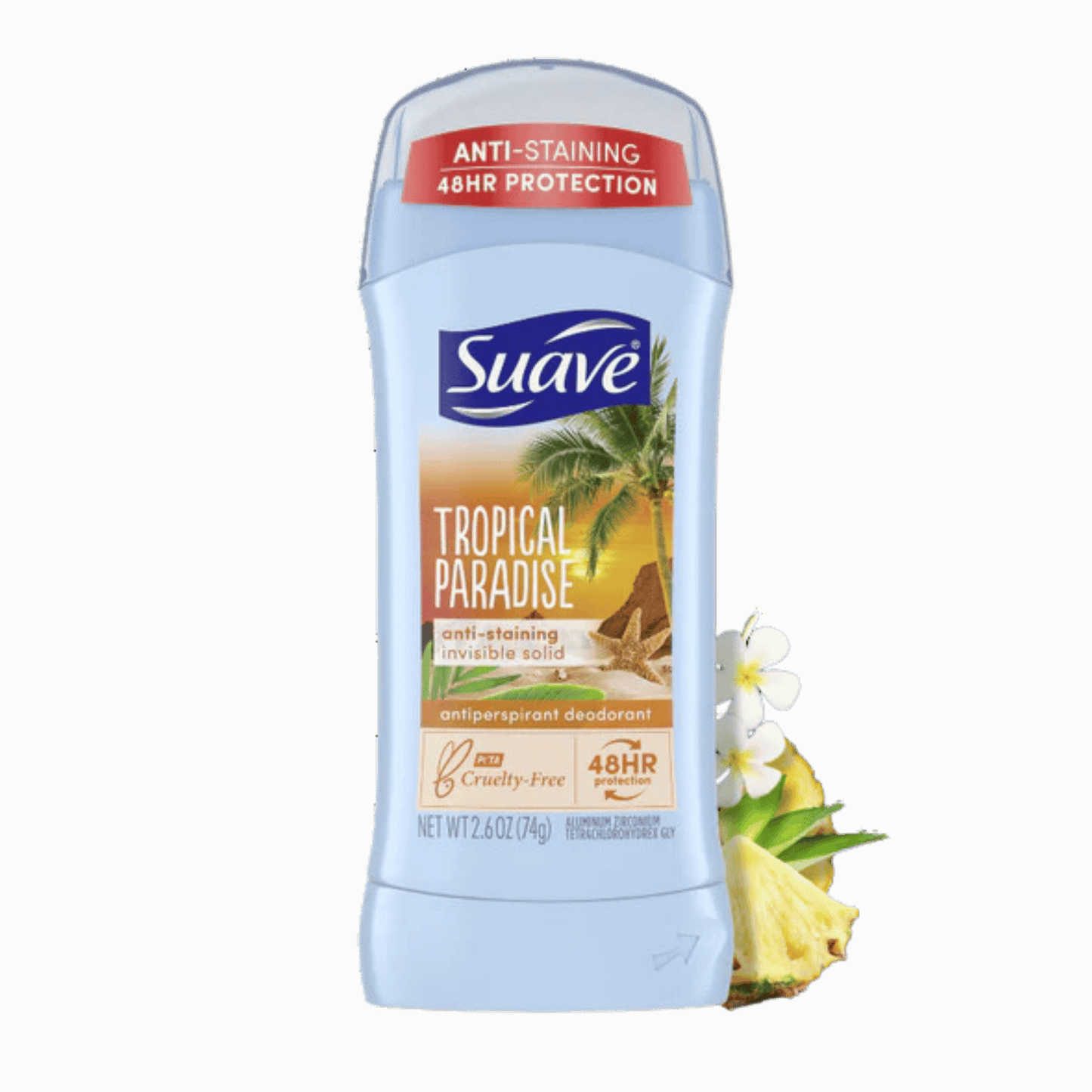 Suave Invisible Solid Deodorant Stick(74g) SkinStash