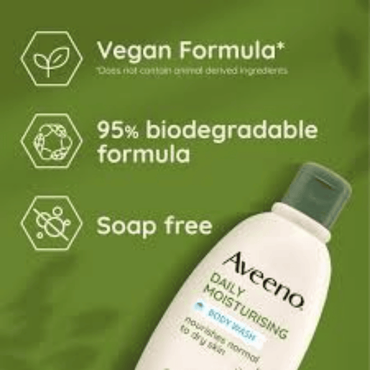 Aveeno Daily Moisturising Body Wash (300 ml) - wellkart