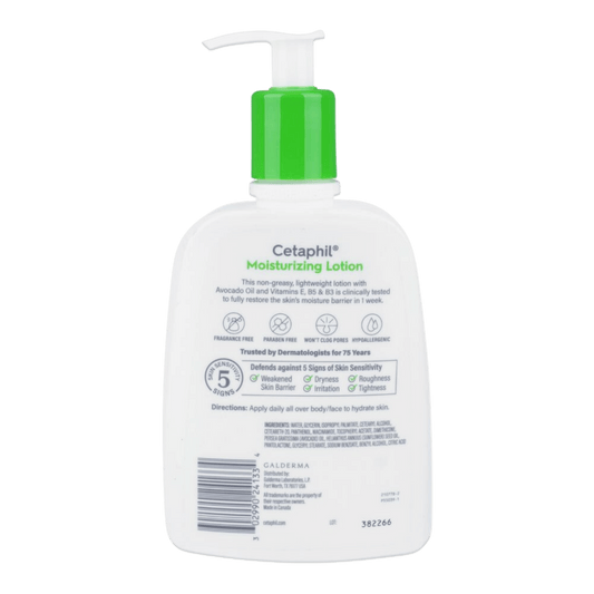 Cetaphil Moisturizing Lotion Dry to Normal, Sensitive Skin(500ml) SkinStash