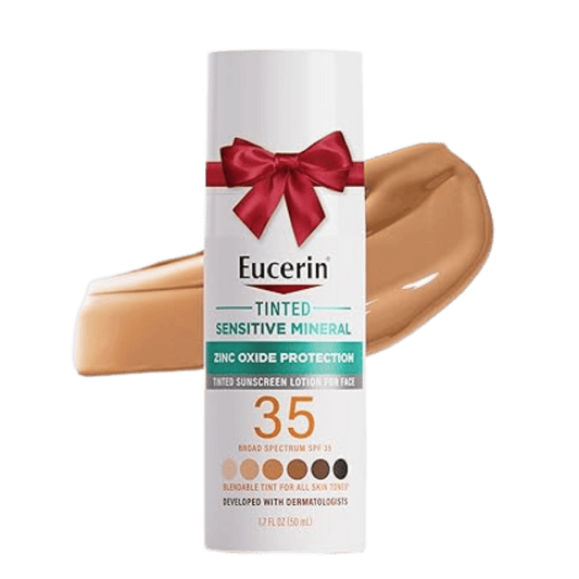 Eucerin Sensitive Mineral Face Tinted Sunscreen SPF 35 (50ml) SkinStash