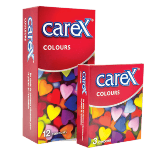 Carex Colours (12 Condoms) - wellkart
