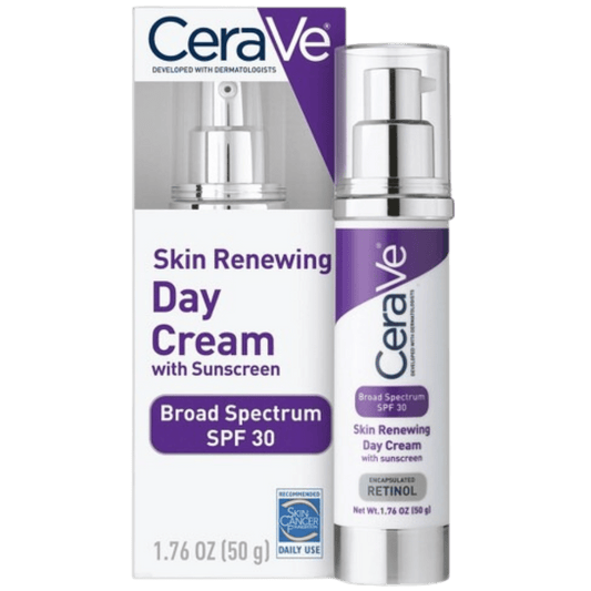 CeraVe Skin Renewing Day Cream SPF 30 (50 g) EXP: 08/2024 - wellkart