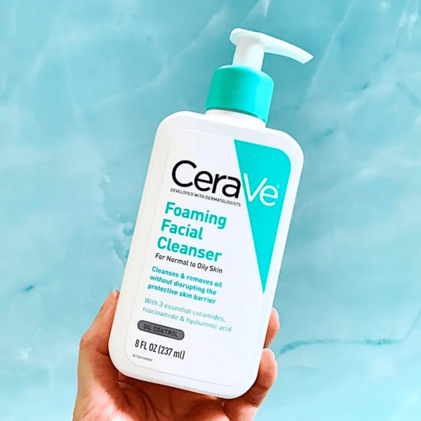 CeraVe Foaming Facial Cleanser (237ml) SkinStash