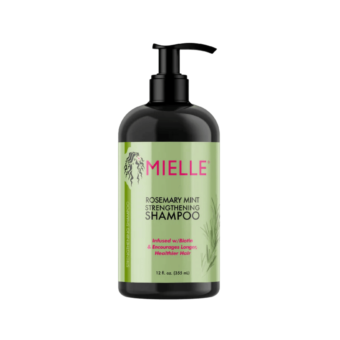 MIELLE Rosemary Mint Strengthening Shampoo (355ml) SkinStash