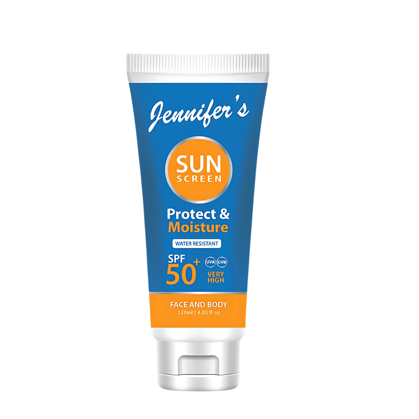 Jennifer's Face & Body Sunscreen Lotion SPF 50 (120ml) SkinStash