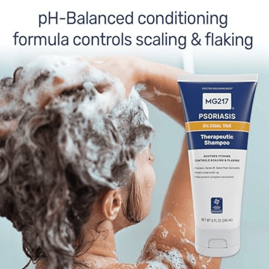 MG217 Psoriasis Therapeutic Shampoo (240ml) SkinStash