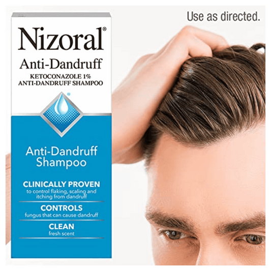 Nizoral Anti Dandruff Shampoo with 1% Ketoconazole, Clean Fresh Scent SkinStash