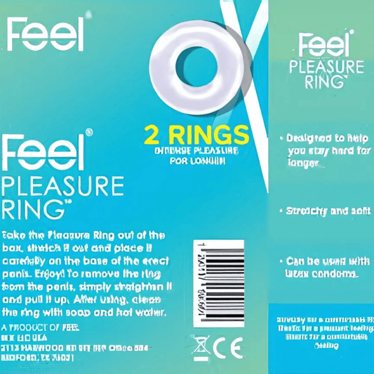 Feel Pleasure Ring 2 Rings Intense Pleasure For Longer SkinStash