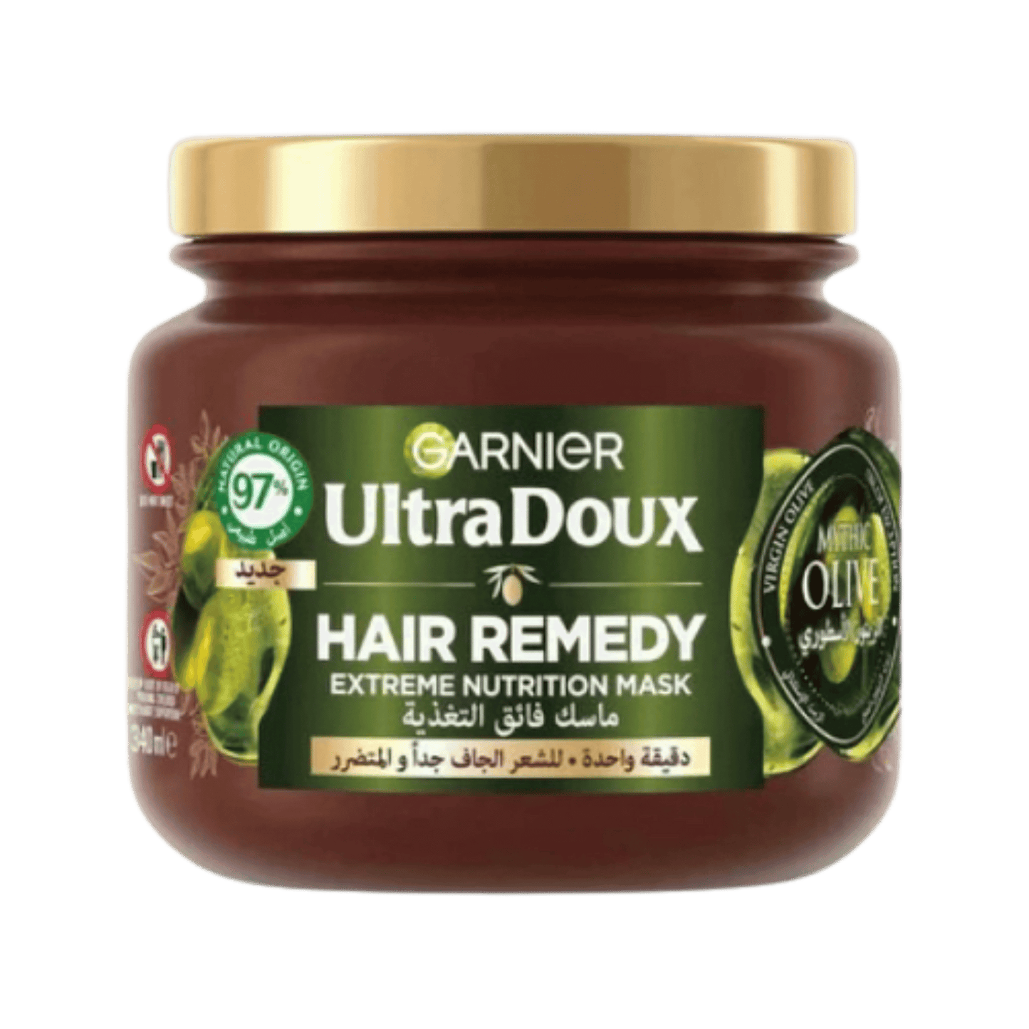 Garnier Ultra Doux Mythic Olive Hair Remedy Extreme Nutrition Mask (340ml) SkinStash