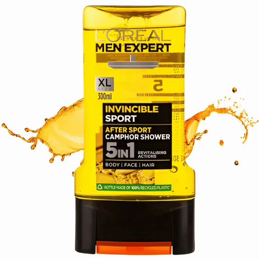 L'Oreal Paris Men Expert Invincible Sport Shower Gel (300ml) SkinStash