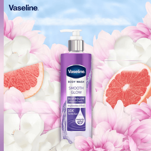 Vaseline Body Wash Glutaglow Smooth Glow Radiant Nourishment Skin (425ml) SkinStash