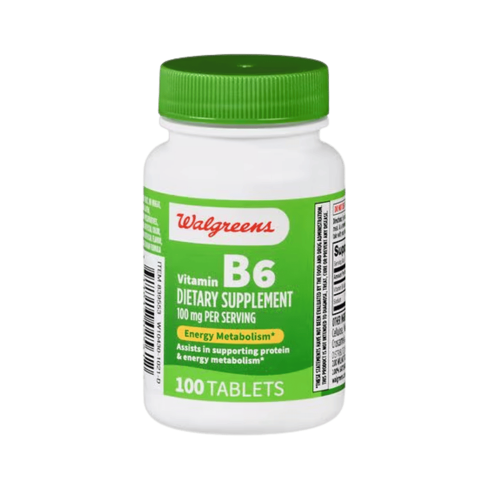 Walgreens Vitamin B6 100 Tablets (100 mg) SkinStash