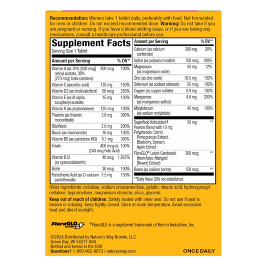 Nature's Way Alive! Women's 50+ Complete Multivitamin (50Tab) SkinStash