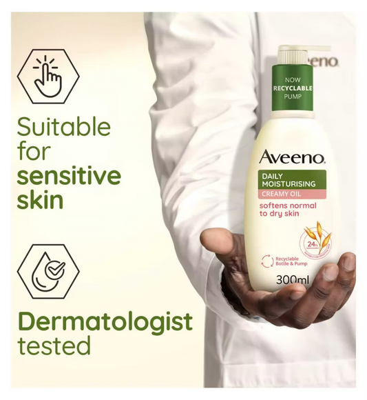 Aveeno Daily Moisturising Creamy Oil - wellkart