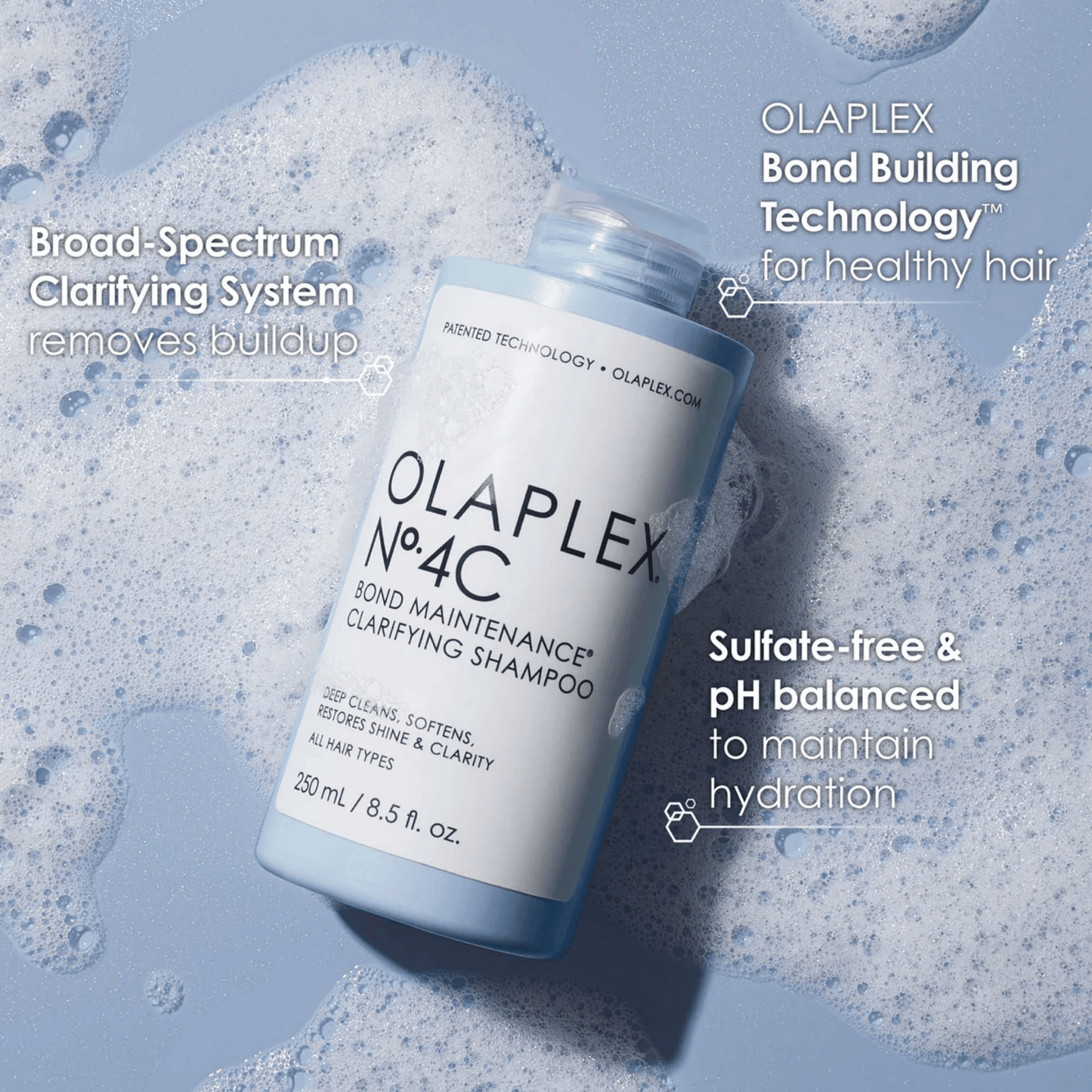 Olaplex No. 4C Bond Maintenance Clarifying Shampoo (250ml) SkinStash