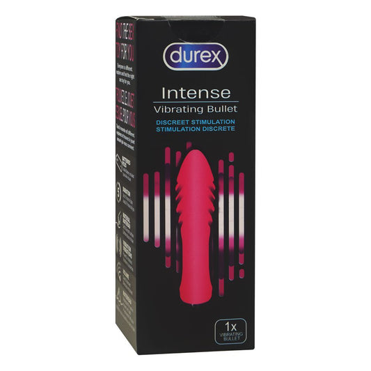 Durex Intense Vibrating Bullet Adult Sex Toy, Battery Included, Waterproof, 5-Hour Play - wellkart