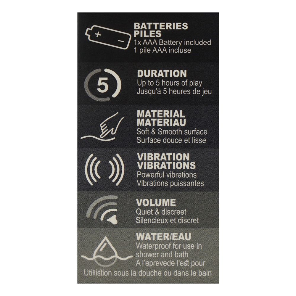 Durex Intense Vibrating Bullet Adult Sex Toy, Battery Included, Waterproof, 5-Hour Play - wellkart