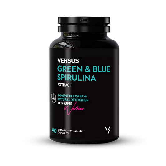 VERSUS Green & Blue Spirulina 70 Capsules SkinStash