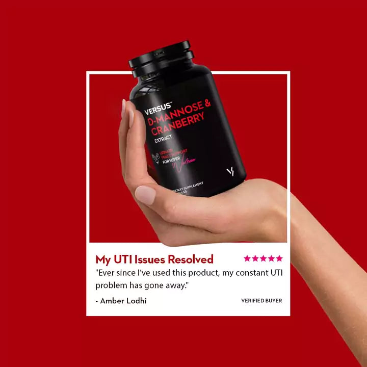 VERSUS D-Mannose & Cranberry 90 Capsules SkinStash
