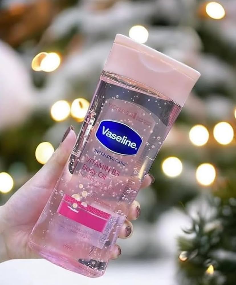 Vaseline Intensive Care Vitamin B3 Body Oil Healthy Even Tone 200ml - wellkart
