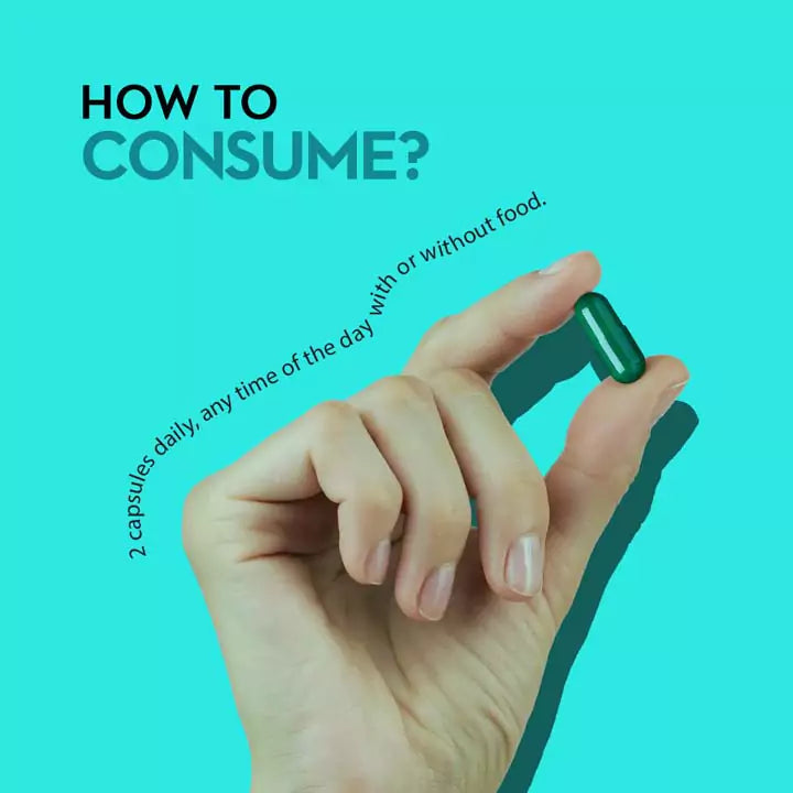 VERSUS Green & Blue Spirulina 70 Capsules SkinStash