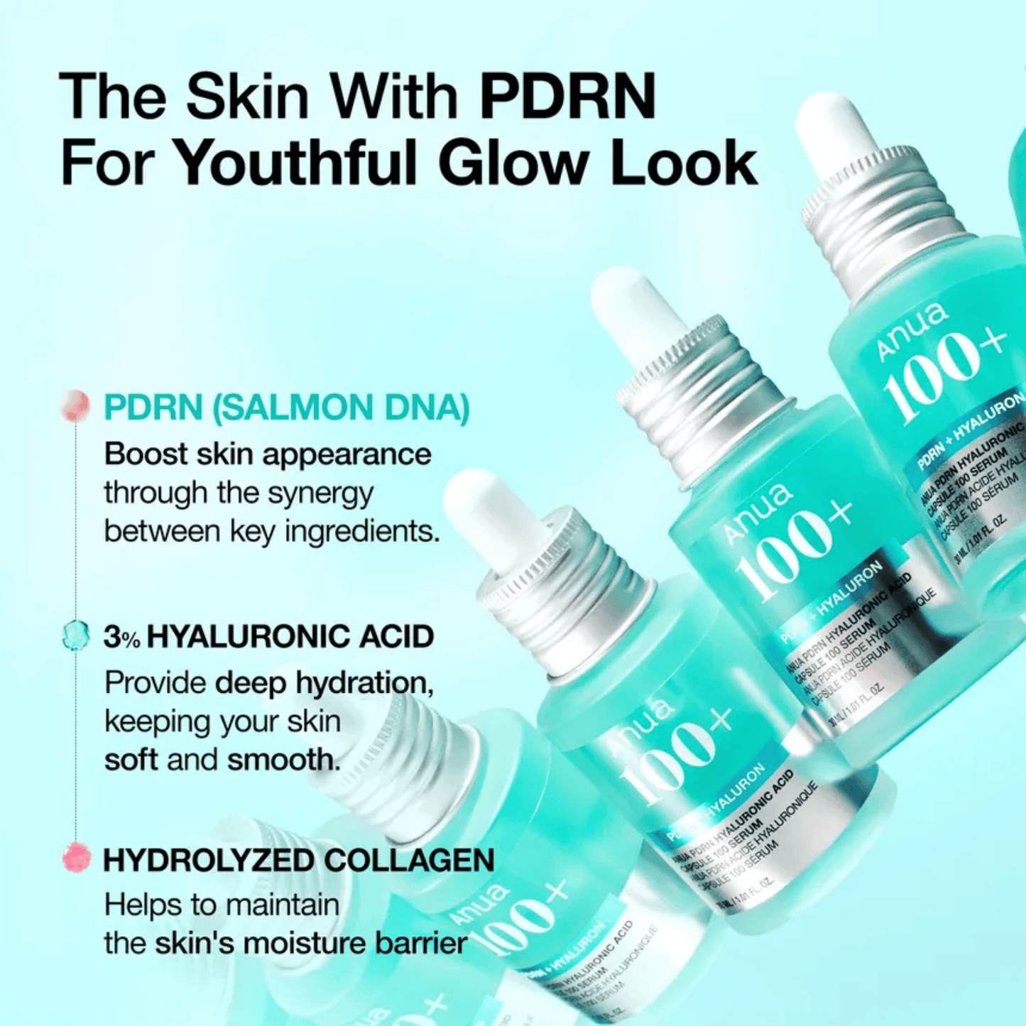 Anua Pdrn Hyaluronic Acid Capsule 100 Serum (30ml) SkinStash
