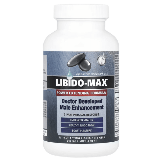 Libido Max Applied Nutrition 75 Fast Acting Liquid Soft Gels SkinStash