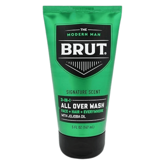 Brut Signature Scent 3 in 1 All Over Wash Face+Hair+Everywhere (147 ml) SkinStash