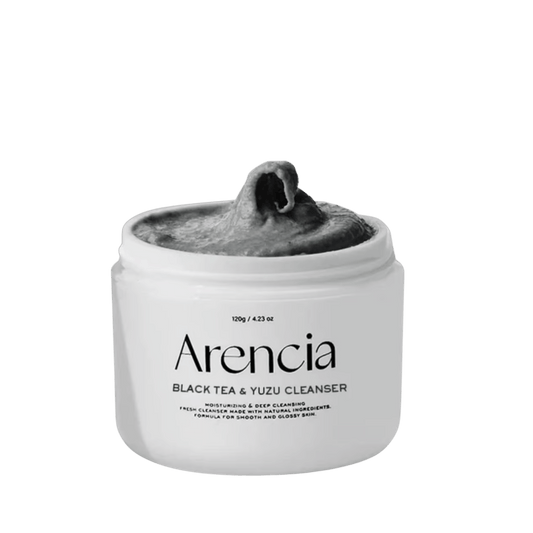 Arencia Black Tea & Yuzu Rice Mochi Cleanser (120g) SkinStash