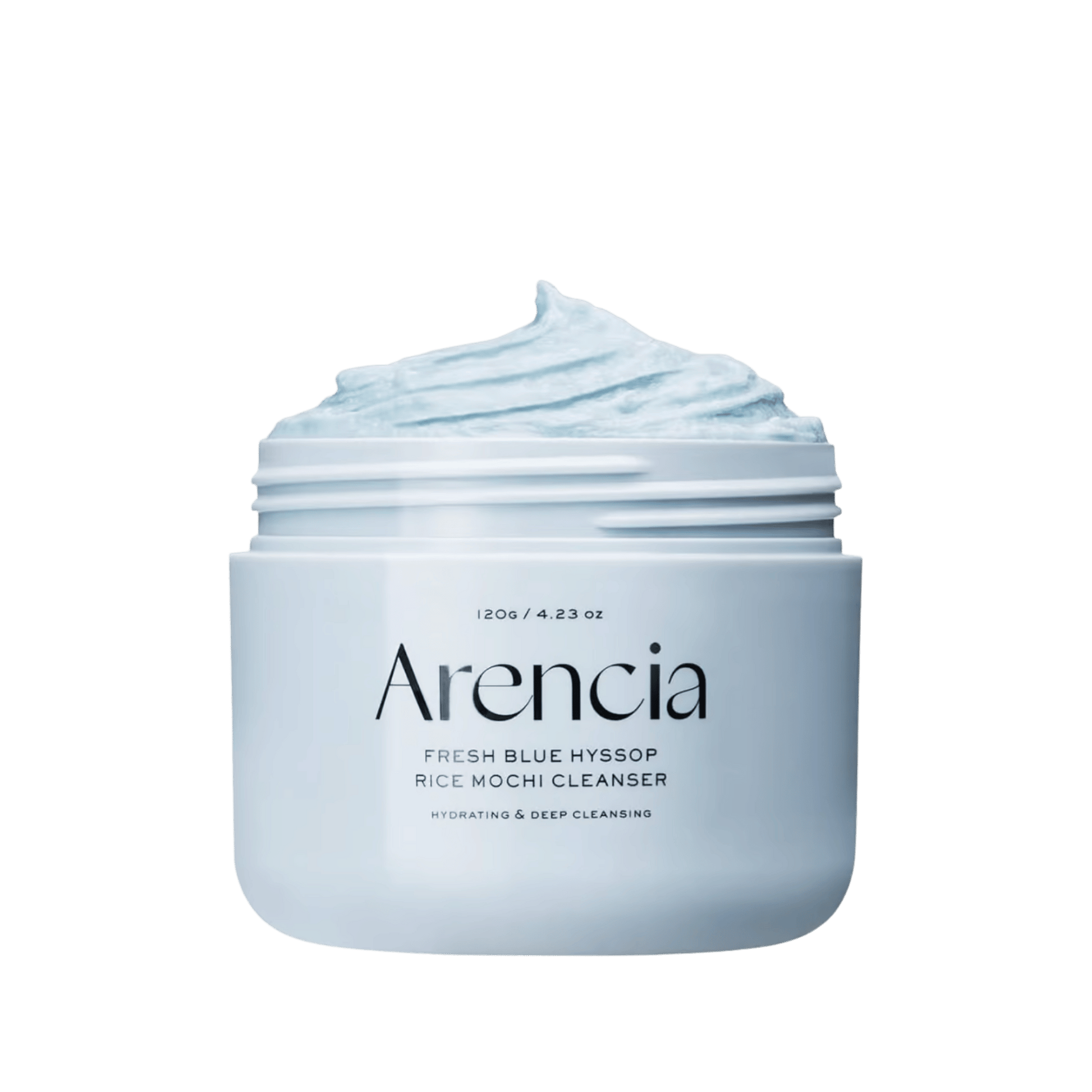 Arencia Fresh Blue Hyssop Rice Mochi Cleanser (120g) SkinStash