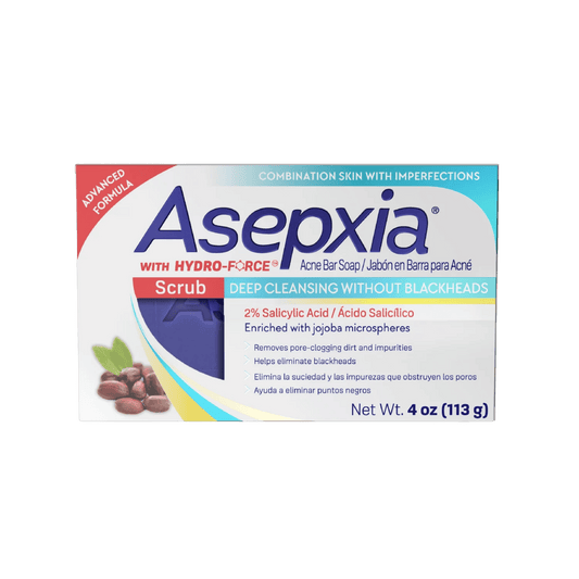 Asepxia Scrub Acne Bar Soap (113 g) SkinStash