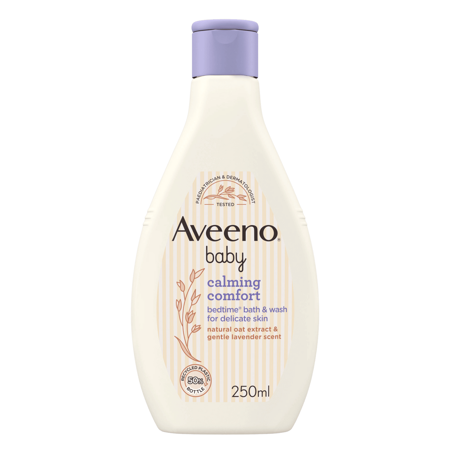 Aveeno Baby Calming Comfort Bedtime Bath & Wash (250ml) SkinStash